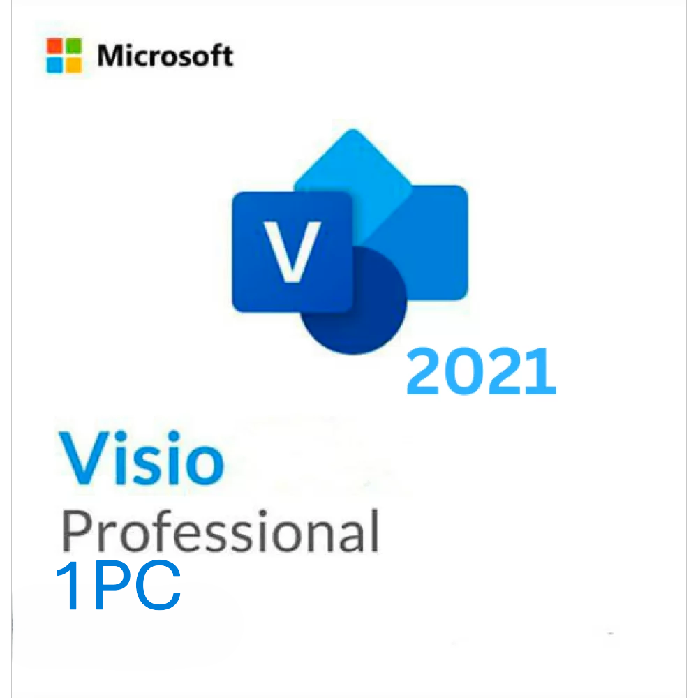 Microsoft Visio 2021 Professional 1PC [Retail Online]