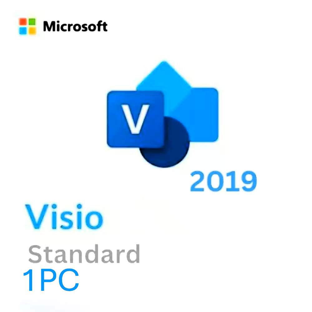 Microsoft Visio 2019 Standard 1PC [Retail Online]
