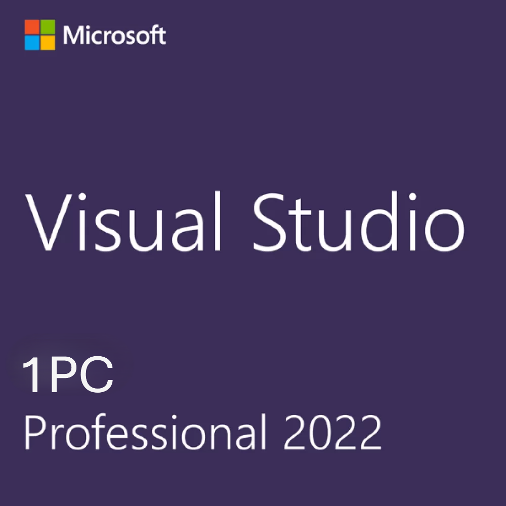 Microsoft Visual Studio 2022 Professional 1PC [Retail Online]